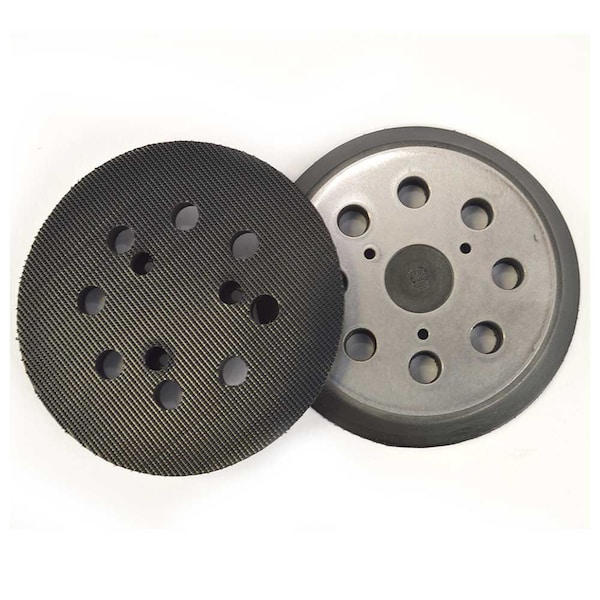 Superior Pads And Abrasives 5 Inch Dia 8 Hole Sander Hook and Loop Pad Replaces Dewalt OE No 151281-08 RSP26 - main